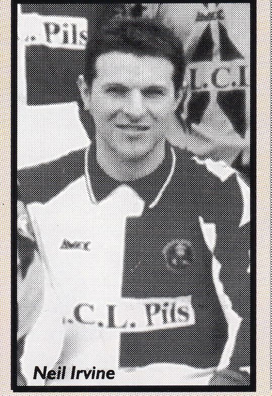 Berwick Rangers' Neil Irvine 97-98