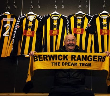 Pea Oliver Berwick Rangers legend Pea Oliver Berwick Rangers legend
